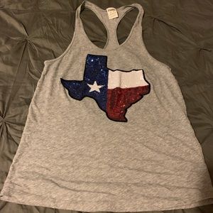 Victoria Secret PINK Texas Sequin Tank